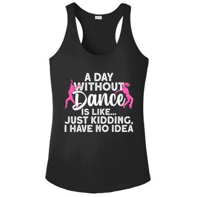 Best Dance For Women Girls Dancer Dancing Dance Lover Ladies PosiCharge Competitor Racerback Tank