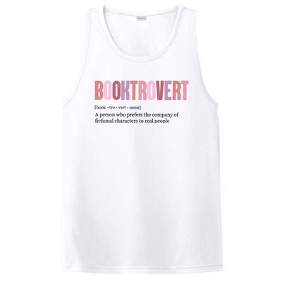 Booktrovert Definition Funny Book Lover PosiCharge Competitor Tank