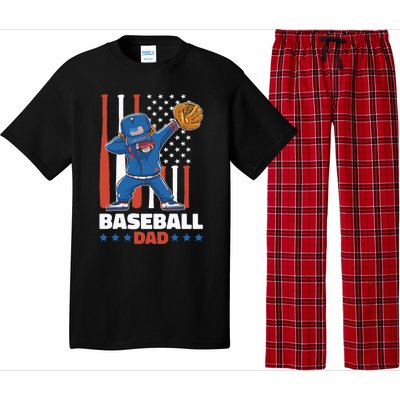 Baseball Dad For Father's Day Funny Gift Pajama Set