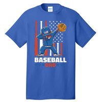 Baseball Dad For Father's Day Funny Gift Tall T-Shirt