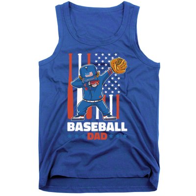 Baseball Dad For Father's Day Funny Gift Tank Top