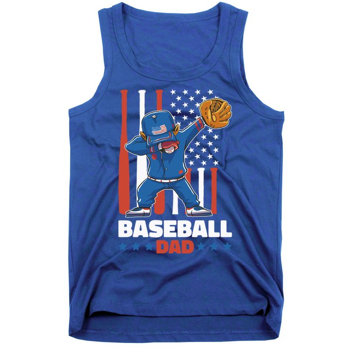 Baseball Dad For Father's Day Funny Gift Tank Top