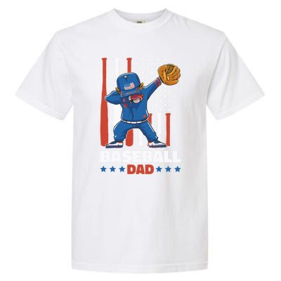 Baseball Dad For Father's Day Funny Gift Garment-Dyed Heavyweight T-Shirt