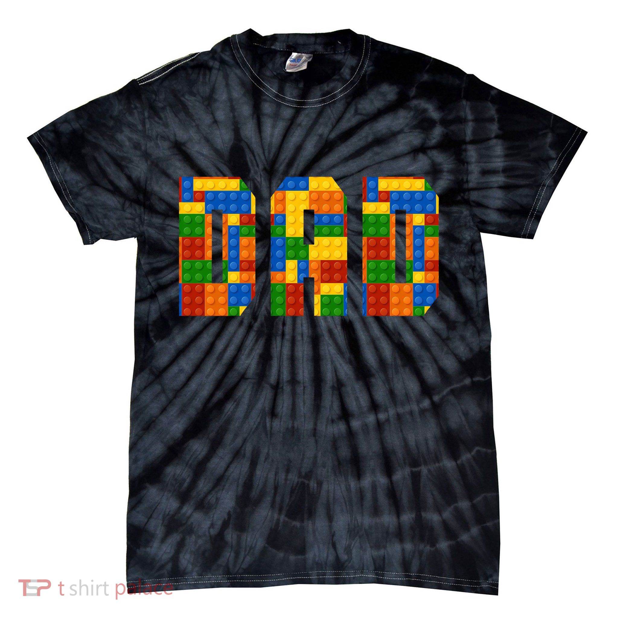 Builder Dad Friend Tie-Dye T-Shirt