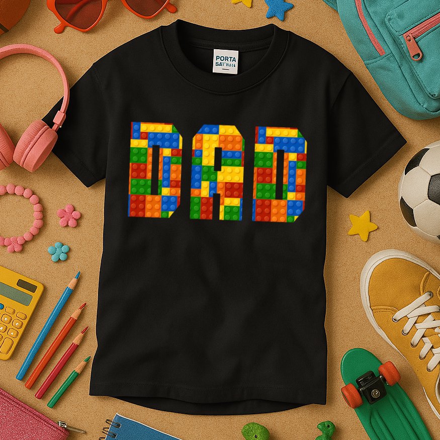 Builder Dad Friend Kids T-Shirt