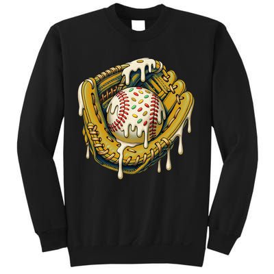 Baseball Drip For Ice Cream Drip Respect The Drip Sweatshirt