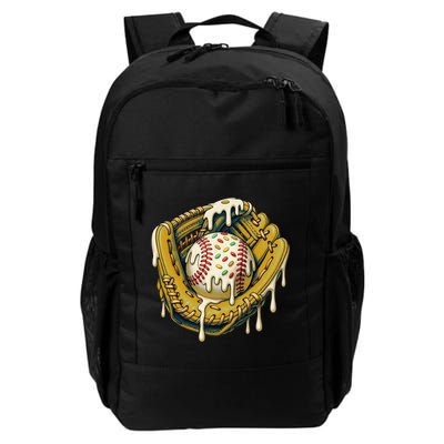 Baseball Drip For Ice Cream Drip Respect The Drip Backpack