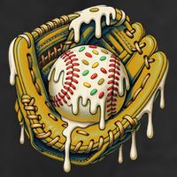 Baseball Drip For Ice Cream Drip Respect The Drip Adult Drive Performance Visor