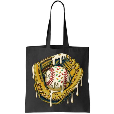 Baseball Drip For Ice Cream Drip Respect The Drip Bag