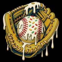 Baseball Drip For Ice Cream Drip Respect The Drip Zip Tote Bag