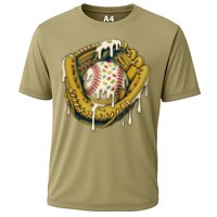 Baseball Drip For Ice Cream Drip Respect The Drip Cooling Performance Crew T-Shirt