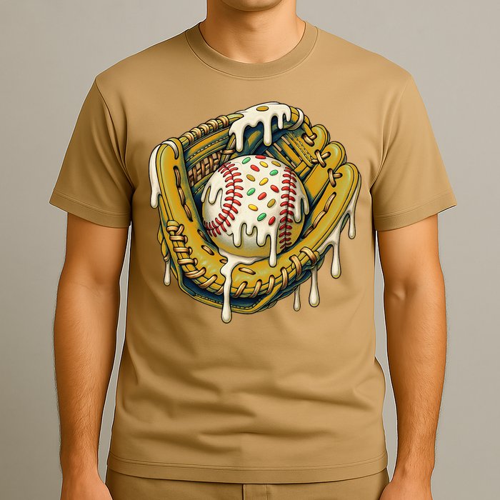 Baseball Drip For Ice Cream Drip Respect The Drip T-Shirt