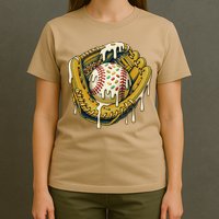 Baseball Drip For Ice Cream Drip Respect The Drip T-Shirt
