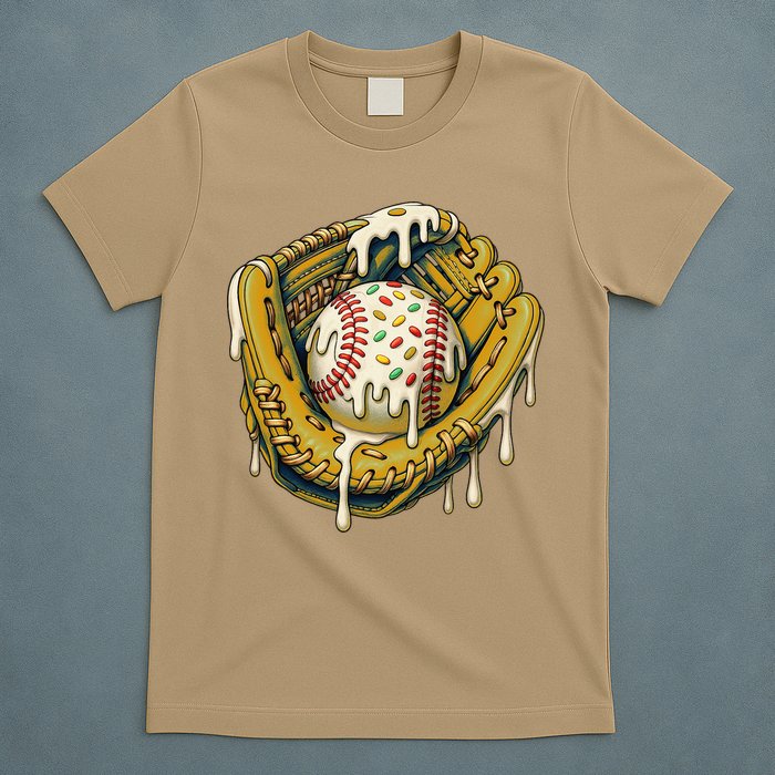 Baseball Drip For Ice Cream Drip Respect The Drip T-Shirt