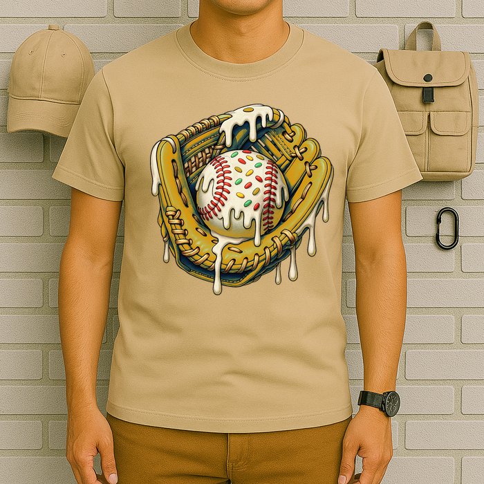 Baseball Drip For Ice Cream Drip Respect The Drip T-Shirt