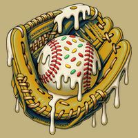 Baseball Drip For Ice Cream Drip Respect The Drip T-Shirt
