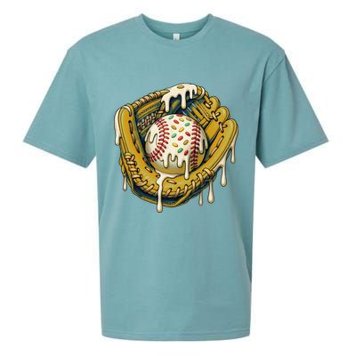 Baseball Drip For Ice Cream Drip Respect The Drip Sueded Cloud Jersey T-Shirt