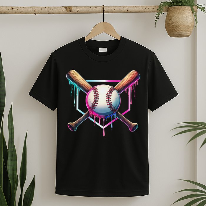 Baseball Drip For Ice Cream Respect The Drip T-Shirt