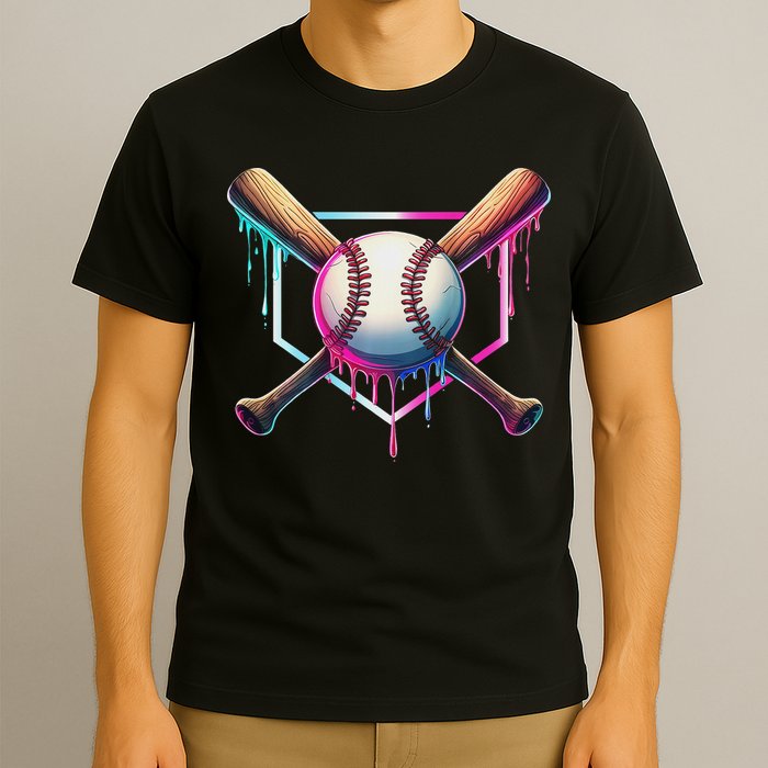 Baseball Drip For Ice Cream Respect The Drip T-Shirt