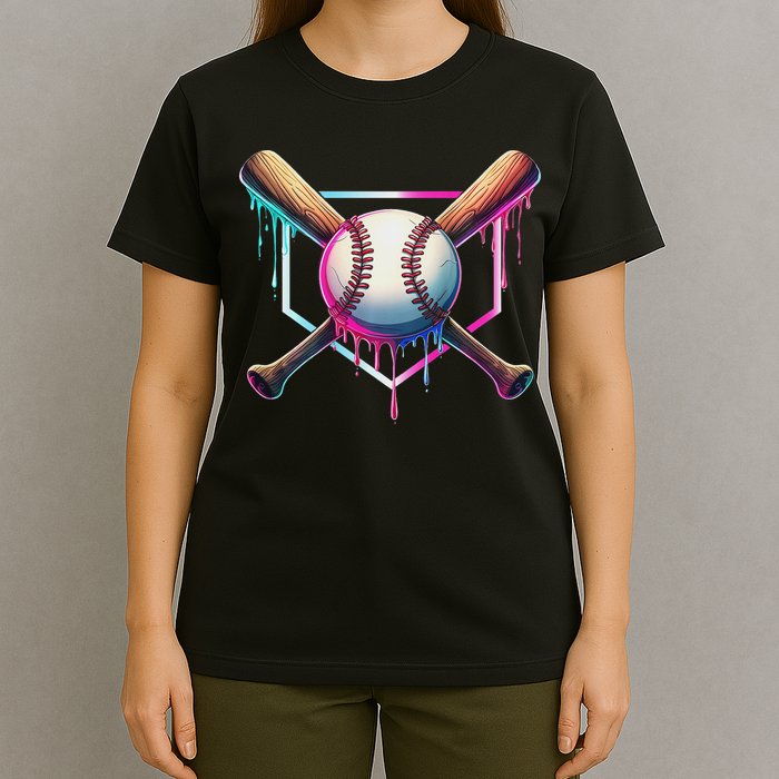 Baseball Drip For Ice Cream Respect The Drip T-Shirt