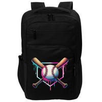 Baseball Drip For Ice Cream Respect The Drip Impact Tech Backpack