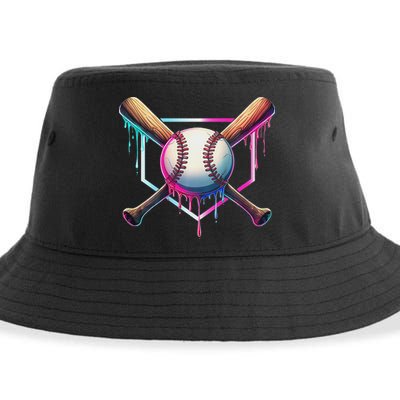 Baseball Drip For Ice Cream Respect The Drip Sustainable Bucket Hat