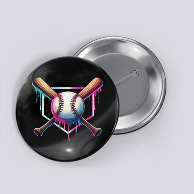 Baseball Drip For Ice Cream Respect The Drip Button
