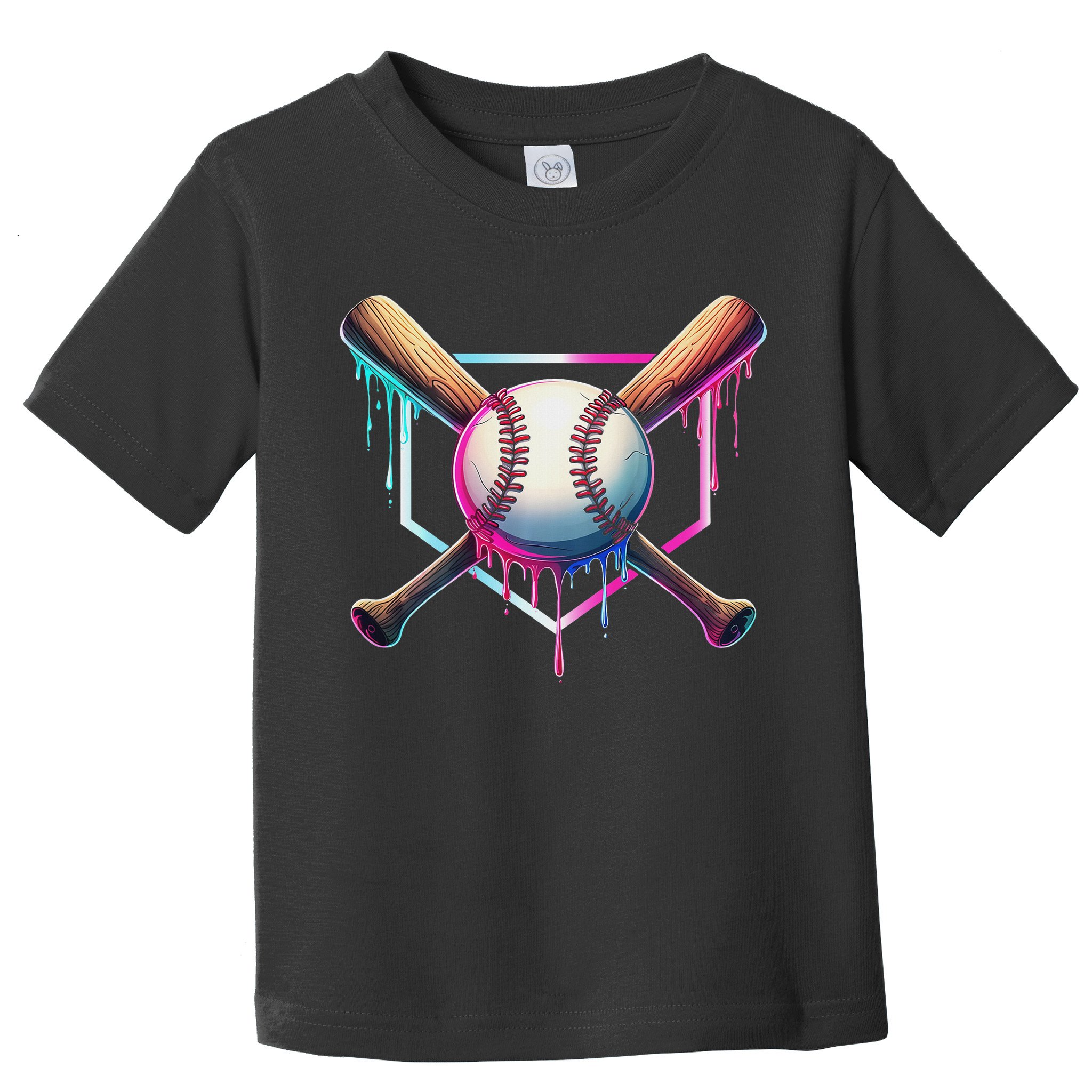 Baseball Drip For Ice Cream Respect The Drip Toddler T-Shirt