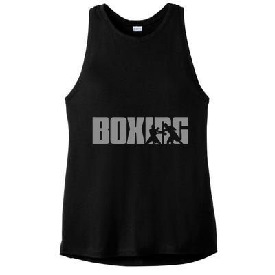 Boxing Design For Boxer Boxing Ladies PosiCharge Tri-Blend Wicking Tank