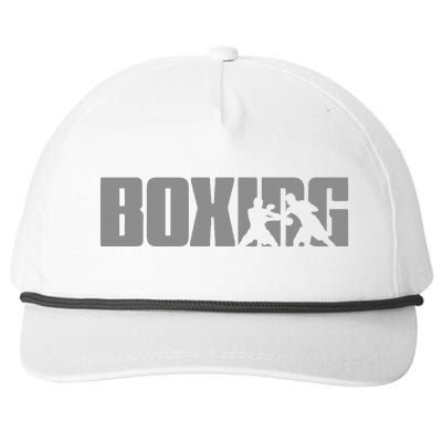 Boxing Design For Boxer Boxing Snapback Five-Panel Rope Hat