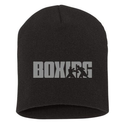 Boxing Design For Boxer Boxing Short Acrylic Beanie