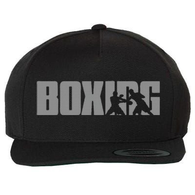 Boxing Design For Boxer Boxing Wool Snapback Cap