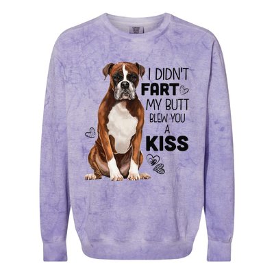 Boxer Dog Funny For Dog Mom, Dog Dad, Dog Lover Gift Colorblast Crewneck Sweatshirt