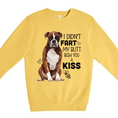 Boxer Dog Funny For Dog Mom, Dog Dad, Dog Lover Gift Premium Crewneck Sweatshirt