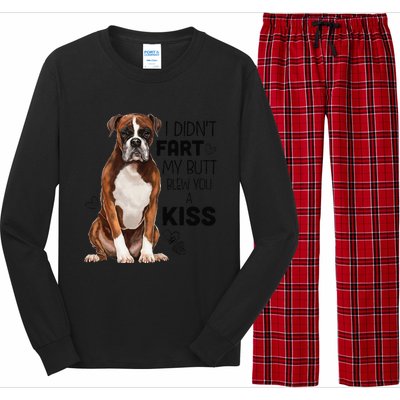 Boxer Dog Funny For Dog Mom, Dog Dad, Dog Lover Gift Long Sleeve Pajama Set