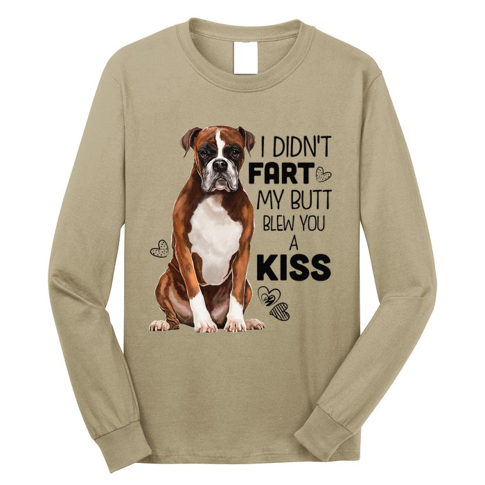 Boxer Dog Funny For Dog Mom, Dog Dad, Dog Lover Gift Long Sleeve Shirt