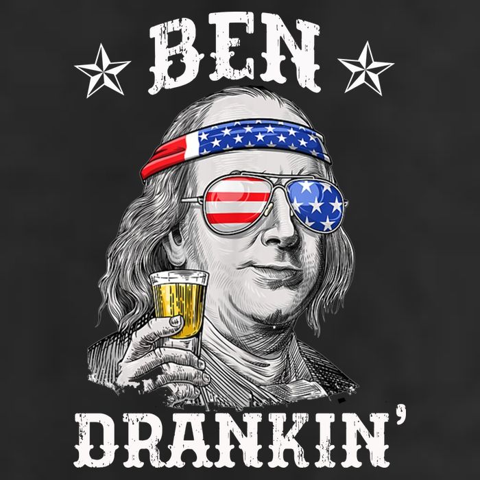 Ben Drankin Funny 4th Of July 15oz Campfire Ceramic Mug