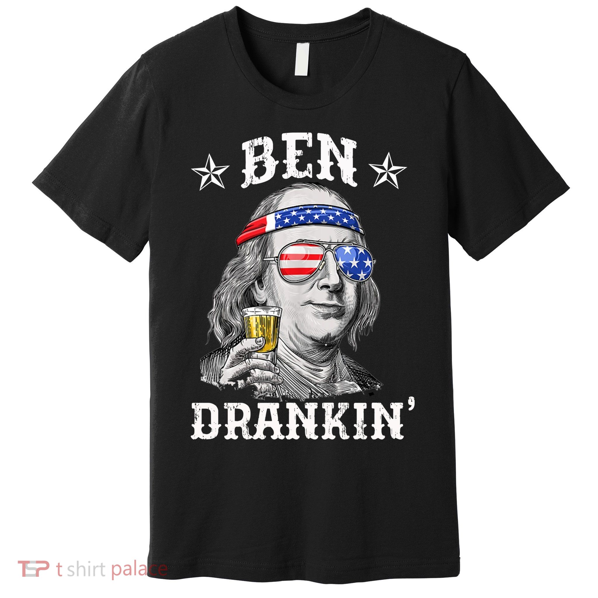 Ben Drankin Funny 4th Of July Premium T-Shirt
