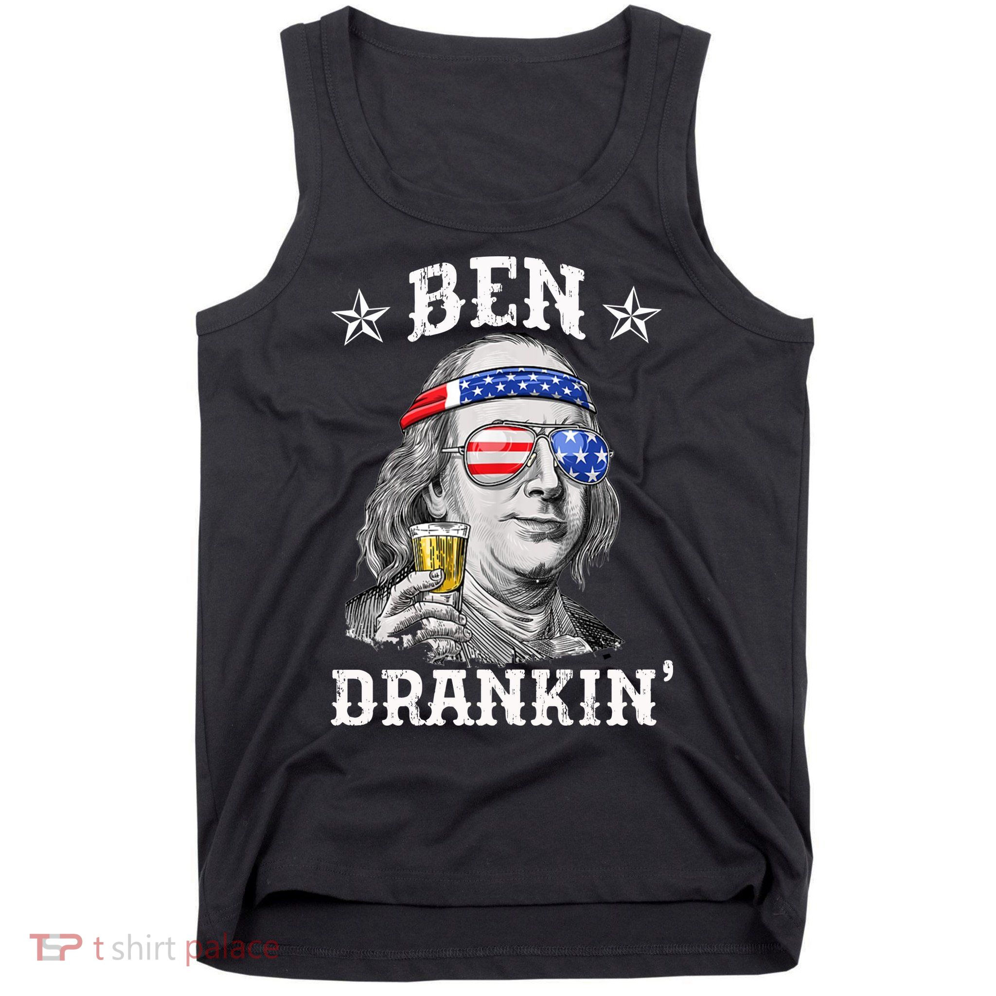 Ben Drankin Funny 4th Of July Tank Top