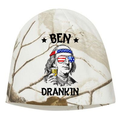 Ben Drankin Funny Gift Kati - Camo Knit Beanie