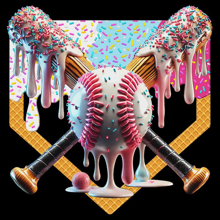 Baseball Drip For Ice Cream Drip For Boy Baseball Backpack