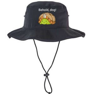 Behold Dog Funny Turtle Wearing A Priest Hat Legacy Cool Fit Booney Bucket Hat