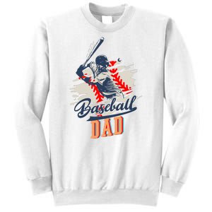 Baseball Dad Fathers Day Sweatshirt