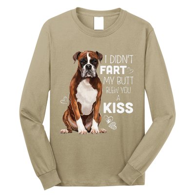 Boxer Dog, Funny Boxer Dog Gifts Long Sleeve Shirt