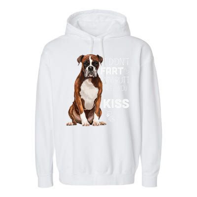 Boxer Dog, Funny Boxer Dog Gifts Garment-Dyed Fleece Hoodie