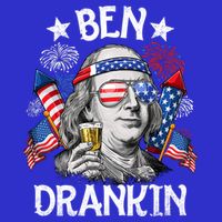 Ben Drankin Funny 4th Of July Shirts Fireworks Patriotic Kids Hoodie