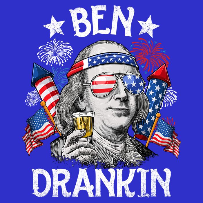 Ben Drankin Funny 4th Of July Shirts Fireworks Patriotic Kids Hoodie