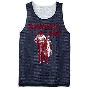 Baseball Design For Baseball Player And Baseball Daddy Dad Gift Mesh Reversible Basketball Jersey Tank