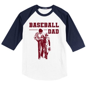 Baseball Design For Baseball Player And Baseball Daddy Dad Gift Baseball Sleeve Shirt