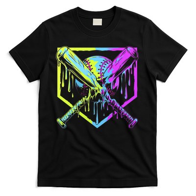 Baseball Drip For Bo.y.s Ice Cream Drip Yout.h Boy.s Baseball T-Shirt